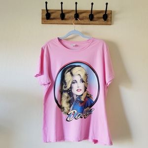 Dolly Parton Pink Tee